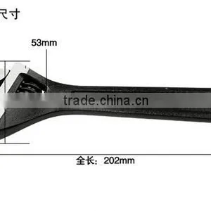 High Quality Carbon Adjustable Wrench(black) thumbnail-2