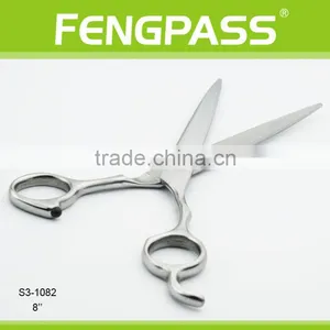 S3-1082 8" Inch 2CR13 Stainless Steel With PP Handle Hairdressing Barber Scissors thumbnail-3
