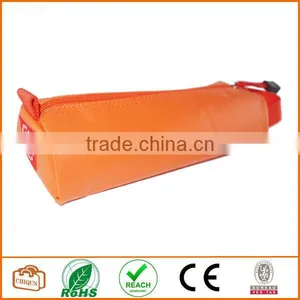 Tarpaulin Name Tag Small Pencil Case Pouch (Orange) thumbnail-2