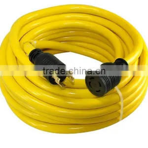 S10335 30-Amp 125/250-volt L14-30 4-Prong Transfer Switch/Generator Extension Cord, 10-Feet thumbnail-1