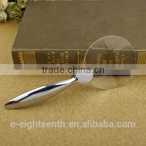 NEW TH8007 2.5X 5X Chrome Handheld Jewelry Magnifier thumbnail-1