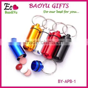 High Quality Cute Aluminum Pill Box / Aluminum Pill Case/ Aluminum Pill Storage Case thumbnail-1