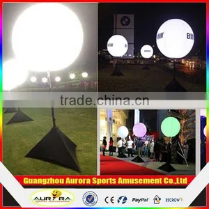 Customized Logo Inflatable Tripod Stand Lighting Balloon for Party thumbnail-3