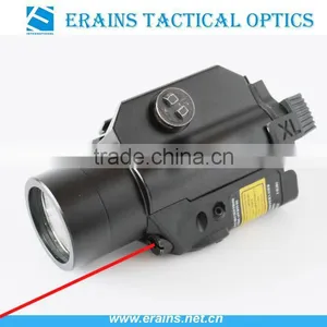 Erains TAC Optics Military Standard Cree 5mW Red Laser Sight 225 Lumens LED Flashlight Tactical Laser Flashlight Combo thumbnail-1