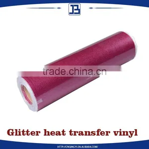 High Quality China Wholesale Glitter Heat Transfer Vinyl for T Shirt thumbnail-1