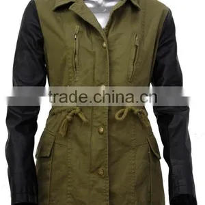 ALIKE Jacket for Woman Spring Jacket pu Leather Jacket thumbnail-1