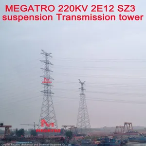 ​MEGATRO 220KV 2E12 SZ3 Suspension Transmission Tower thumbnail-2