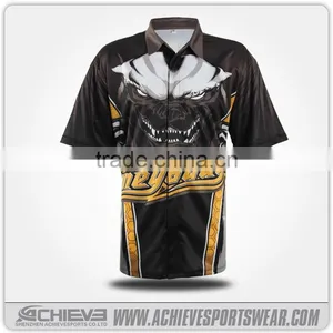 Sublimation Motocross Jersey Short Sleeve Sportswear Jersey thumbnail-3