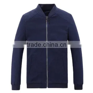 Top Quality Men's Wholesale Blank Baseball Jacket thumbnail-6