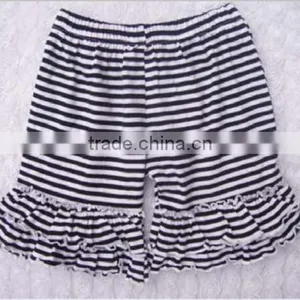2016 China Yiwu Product and Wholesale and EXW Price Cotton Shorts With Rufffle for Baby Kids for Summer and Sport Wearing thumbnail-2