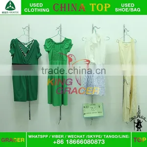 Korea Style Summer Fashion Mixed Dress Stocklot,used Clothing Used Dress thumbnail-3