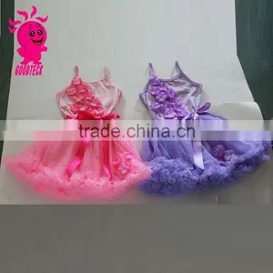 Fashion Beautiful Infant Size Babies Dresses With Flower Infant Party Romper Dress,flower Girls Party Dresses thumbnail-1