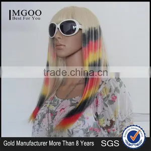 Fascinating Charming Halloween Synthetic Women Cosplay Party Long Straight Wig Full Hair Wigs thumbnail-1