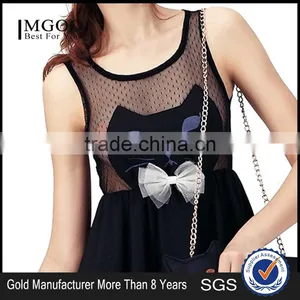 MGOO 2015 Custom Design Cheap Price Sexy Transparent Dress Mini Short Dress Hot Party Dress for Lady #25206124 thumbnail-4