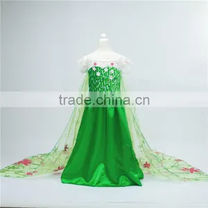2016 Frozen Elsa Dress Wholesale Halloween Costume thumbnail-1