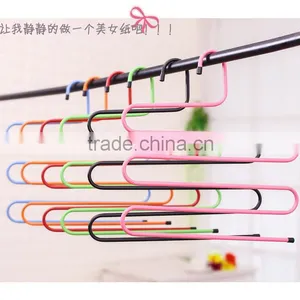 2017 Low Price Assessed Supplier PVC Coated Wire Metal Clothes Hanger thumbnail-1