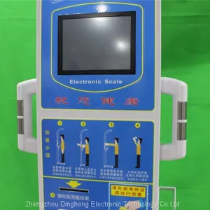 DHM-800A медицинская и персональная весы с измерением роста, анализом состава тела и измерением артериального давления thumbnail-3