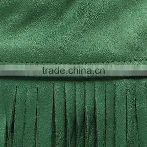 Dongguan Yihao 2015 Fashion Style High Quality Faux Suede Skirt With Tassel Fashional Suede Leather Skirt thumbnail-3