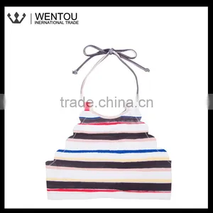 New Arrival Scalloped Halter Top thumbnail-1