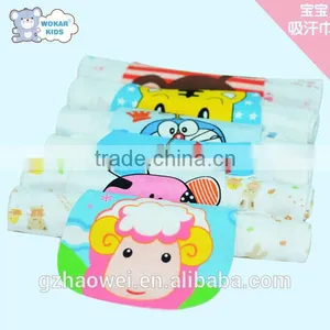 New 2016 China Wholesale Cute Printed Baby Sweat-absordent Towel thumbnail-1