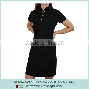 Moisture Wicking Golf Dresses for Women /Open-hem Sleeve Golf Dresses thumbnail-1