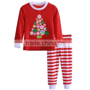 Applique Fall Boutique Outfits Christmas Clothes thumbnail-1