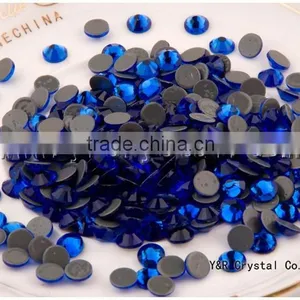 A Grade Quality Sapphire Color Hotfix Rhinestone thumbnail-1
