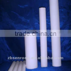 Virgin Pure White Extruded PTFE Rod thumbnail-1