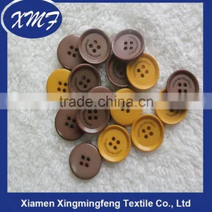 High End Custom Logo Resin Button for Jacket thumbnail-1