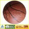 Dark Brown Soft PU Synthetic Leather Basketball / High Grip Composite Leather Basketballs thumbnail-1