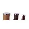 Leather Coated Trash Can thumbnail-1