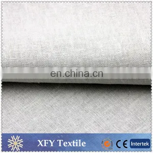 High Quality Dyed Linen Viscose Blend Textile Fabric thumbnail-5