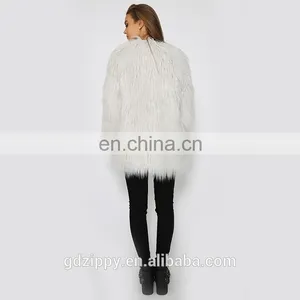 Express Clothes New Design Jacket for Women Women Villus Jacket in Grey thumbnail-3