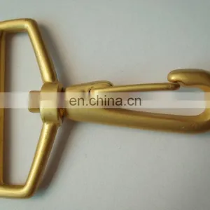 Custom Logo/size/color Metal Snap Hook Gold Snap Metal Keychain thumbnail-1