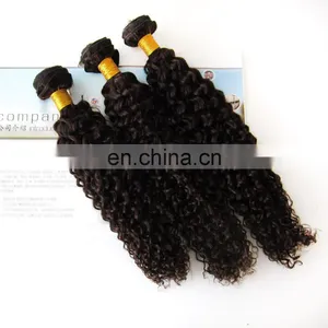 Short Hair Brazilian Curly Weave Natural Virgin Hair thumbnail-2