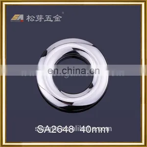 High Quality New Design Metal Ladies Decorative Shoe O-Ring, Nickle Plated Decorative O-Ring thumbnail-1