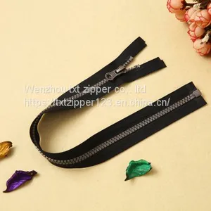 #3 #5 #8 #10 #15 #20 Plastic Zipper With Triangular Teeth Open End thumbnail-2