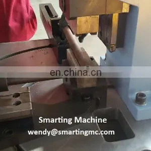 CH-60 Hydraulic Horizontal Type Steel Pipe Tube End Notching Machine for Good Welding thumbnail-1