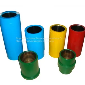 14T2200 12T1600 9T1000 MUD PUMP DRILLMEC TRIPLEX PUMP PARTS LINER VALVE ASSY PISTON thumbnail-1