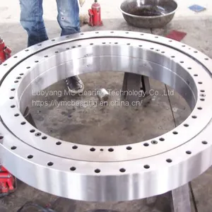 130.25.500 Crossed Roller Slewing Bearing Without Gear Teeth 634*366*148mm thumbnail-1