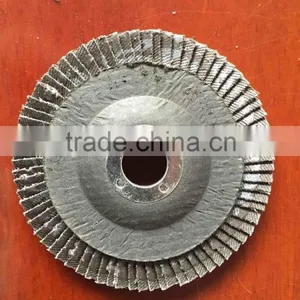 Aluminum Oxide Flap Disc With Plastic Fiber Backing For Polishing thumbnail-3