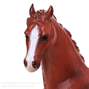 Customs Education Toys PVC Soft Simulation Animal Toys Arabian Horse Safe Gifts For Children thumbnail-3