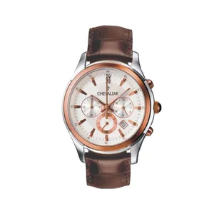 Stainless Steel Multi-function Women Watches Man Fashion Quartz Chronograph Watch thumbnail-2