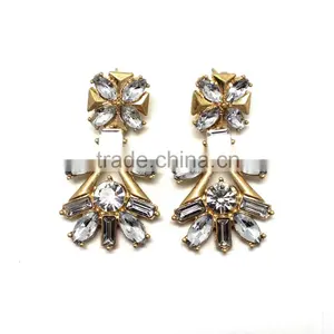 2015 New Arrival Wholesale Fashion Jewelry Set Three Layer Plating Alloy Long Chain Necklace Jewelry Set thumbnail-4