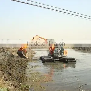 Reliable Manufacturer of GET240P-Amphibious Excavator Supplier in Hefei Anhui thumbnail-4