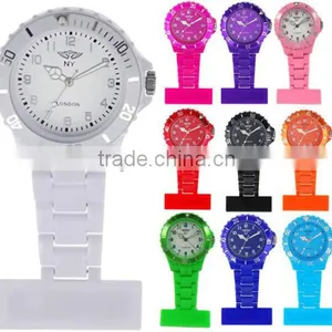 Cute Colorfule Japan Movement Nurse Watch thumbnail-1