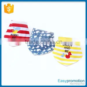 2016 Wholesale Factory Price Custom Printed Cotton Baby Bibs thumbnail-4