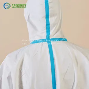 Medical Protective Coverall Disposable Medical Protective Coverall Disposable Isolation Gowns Supplier thumbnail-4