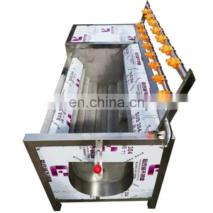 Automic Vegetable Potato Peeling Machine Brush Washing Machine thumbnail-1