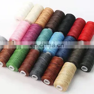 Wholesale Factory Colors DIY Handmade 250m Leather Sewing 1mm Flat thumbnail-2